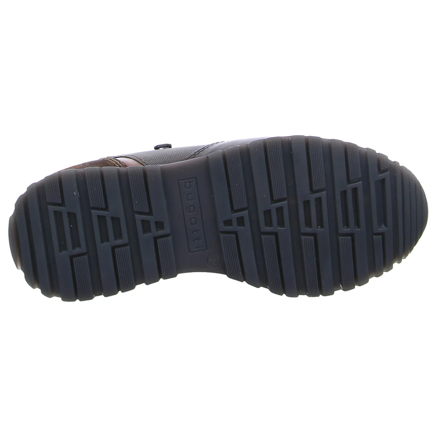 BUGATTI SHOES Halbschuhe Sneaker Braun Leder