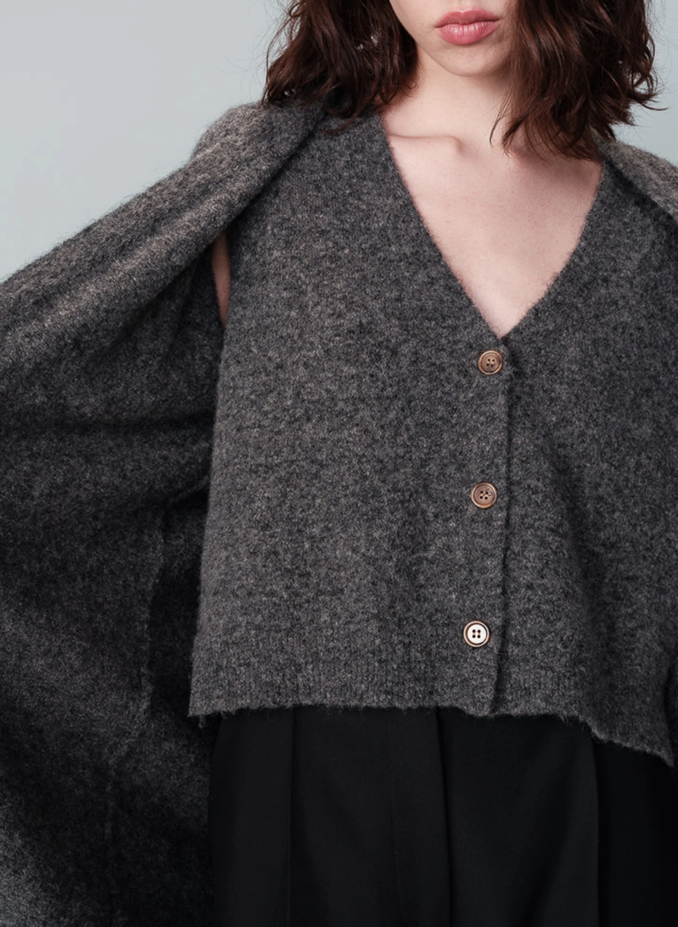 NARS - Gilet col V| Argent