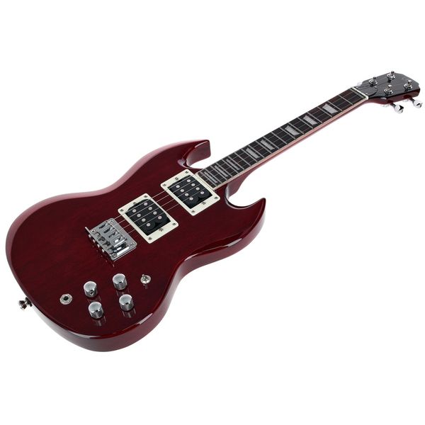 Flight Pioneer Tenor E-Ukulele Cherry