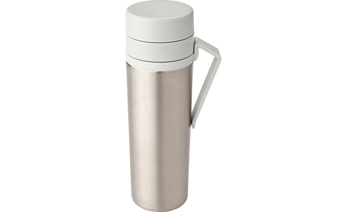 Thermosflasche Make & Take 500 ml, Hellgrau/SilberIsolierflasche