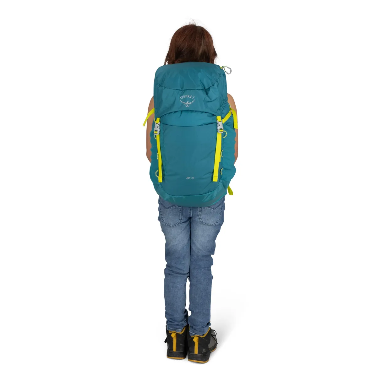 Osprey Kids' Jet 28 Green Canopy/Limeline Green