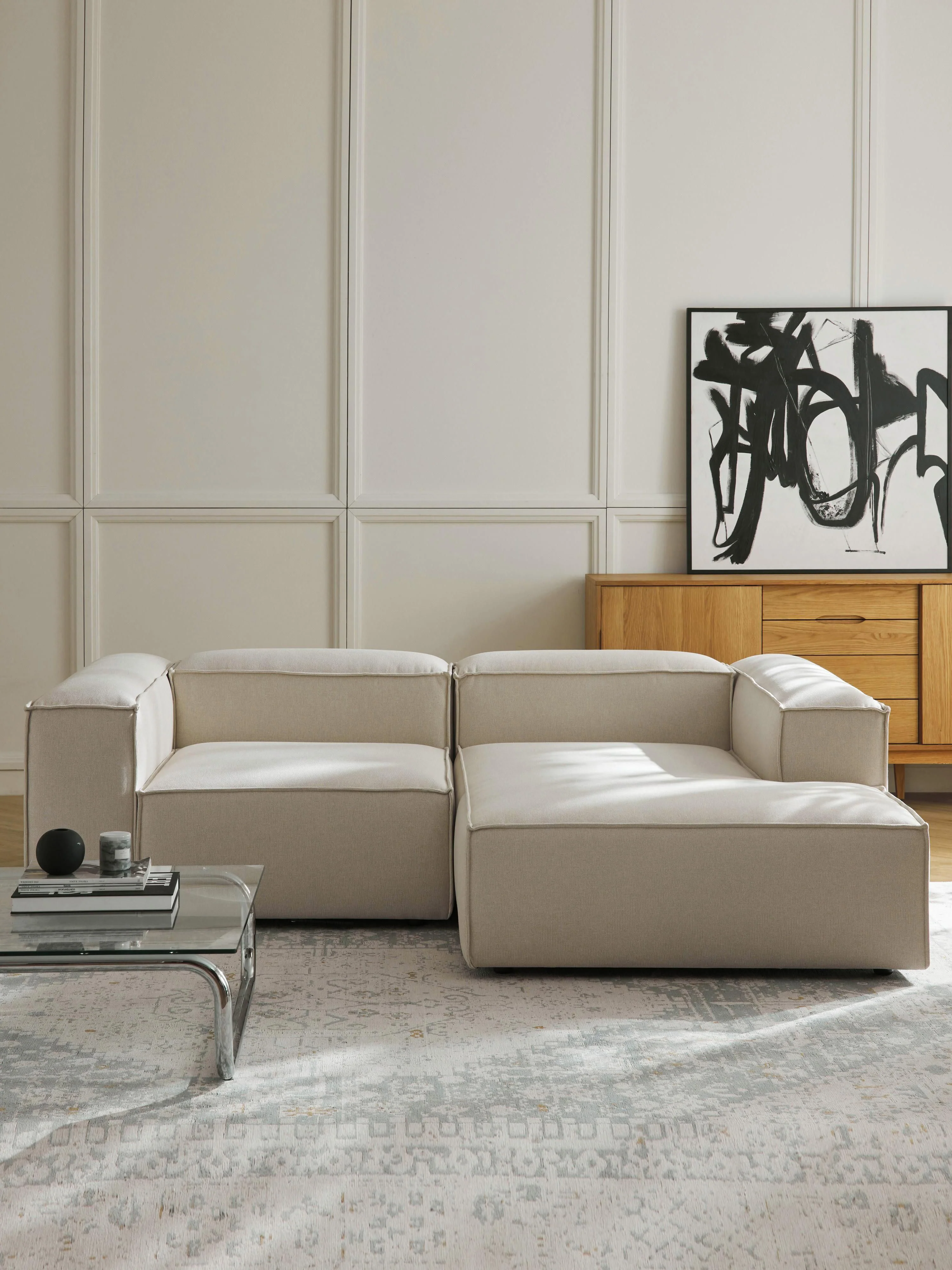 Chaise longue hoekmodule Lennon
