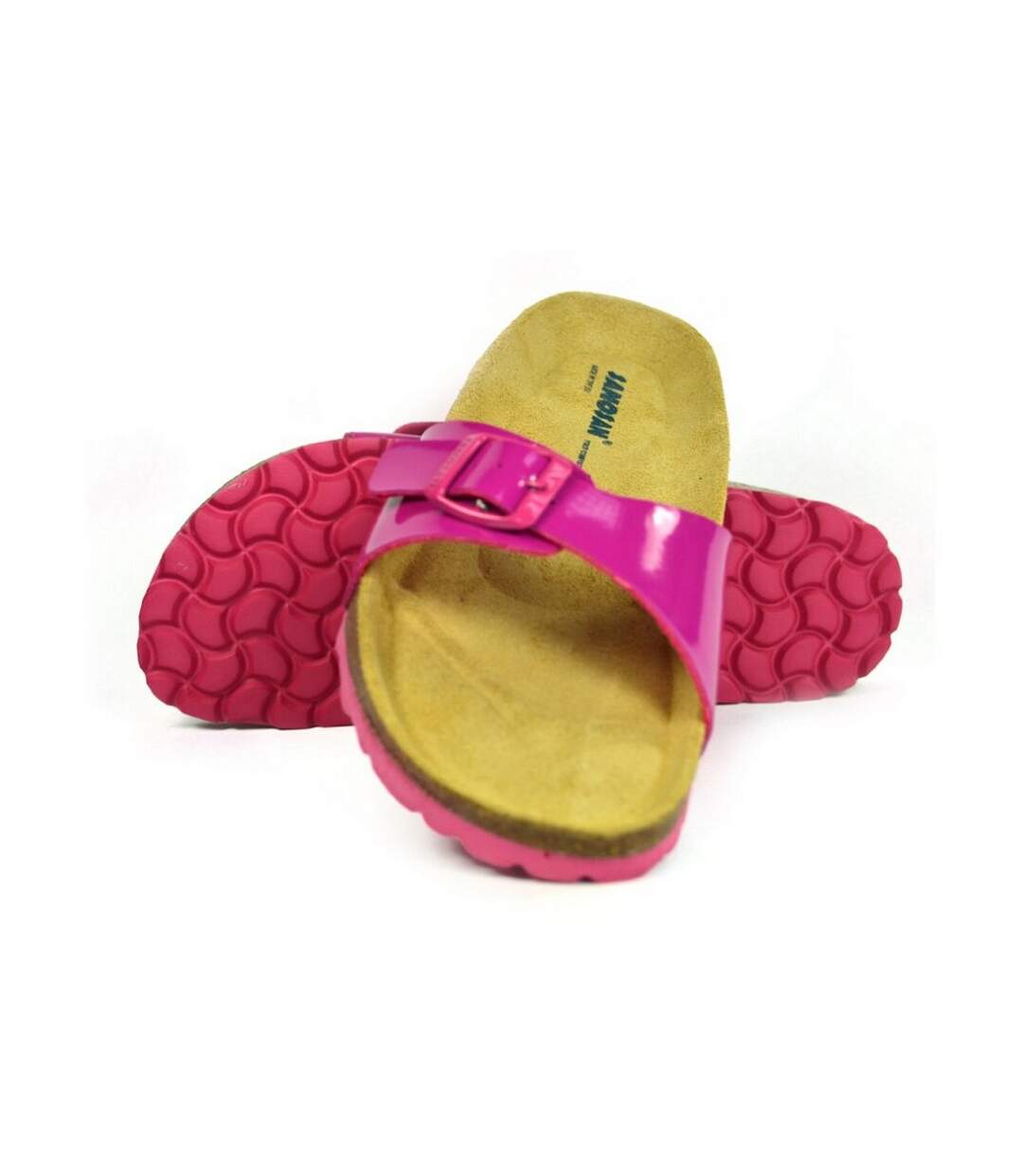 Sanosan - Sandales MALAGA LACQUERED - Femme (Fuchsia / Marron) - UTBS3061