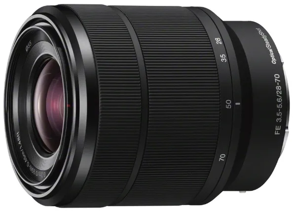 Sony SEL2870 - Zoomobjektiv - 28 mm - 70 mm - f/3.5-5.6 FE OSS - Sony E-mount - for Cinema Line; a VLOGCAM; a1; a1 II; a6700; a7 IV; a7C; a7C II; a7CR; a7R V; a7s III; a9 III