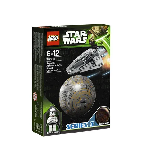 LEGO® Star Wars™ 75007 Republic Assault Ship & Coruscant