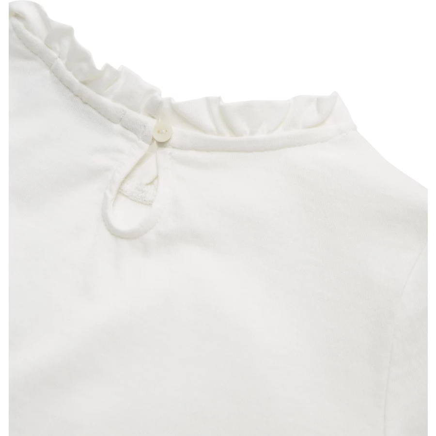 TOM TAILOR Langarmshirt Whipser White