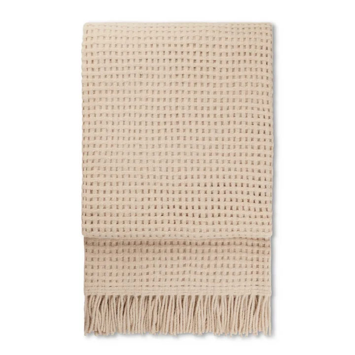Elvang - Basket Decke, 130 x 200 cm, beige