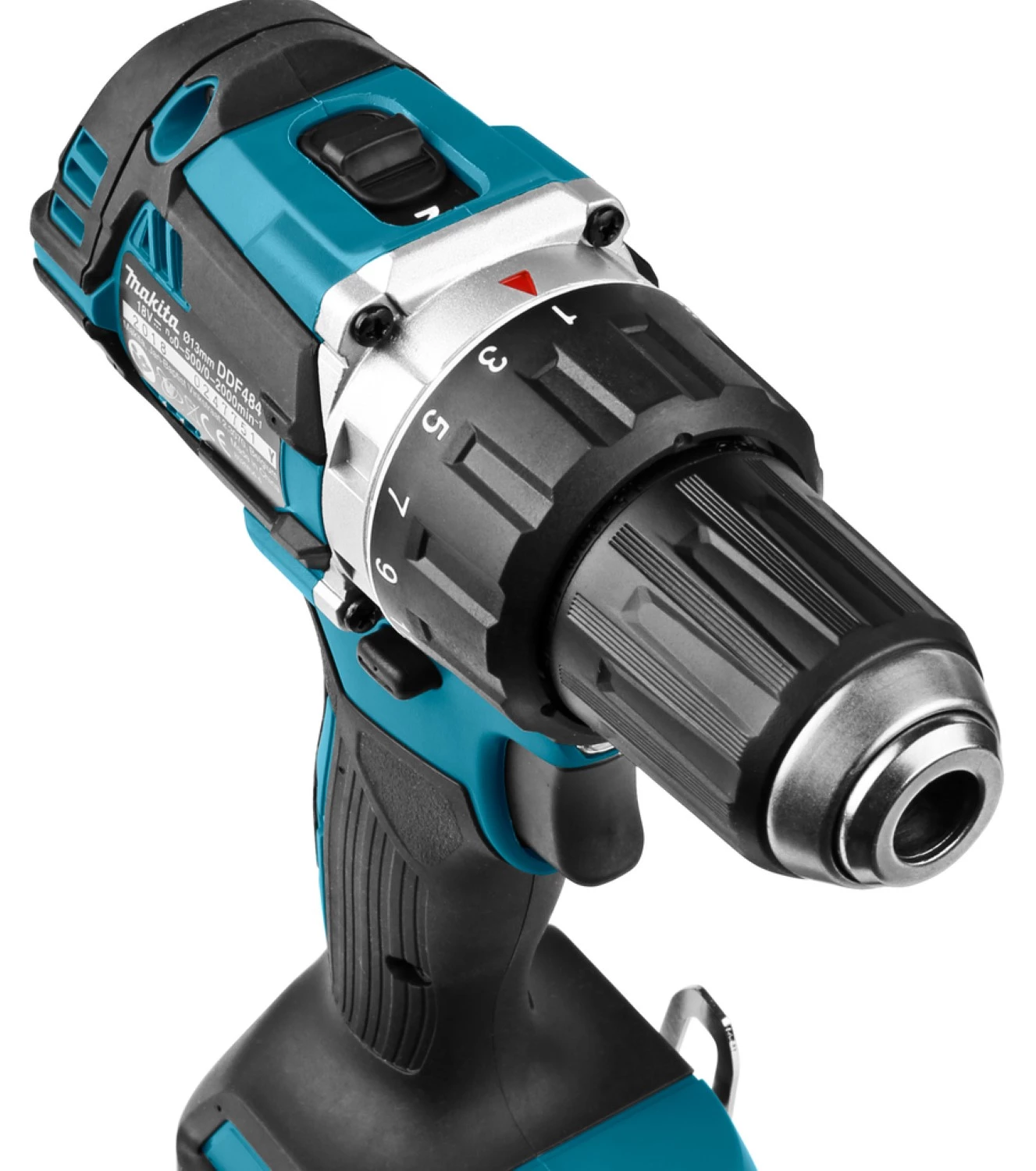 Makita DDF484RTE 18V Li-Ion accu boor-/schroefmachine set (2x 5.0Ah accu) in koffer- koolborstelloos