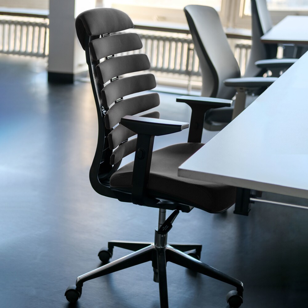 Profi Bürostuhl ERGO LINE II Stoff mit Armlehnen hjh OFFICE