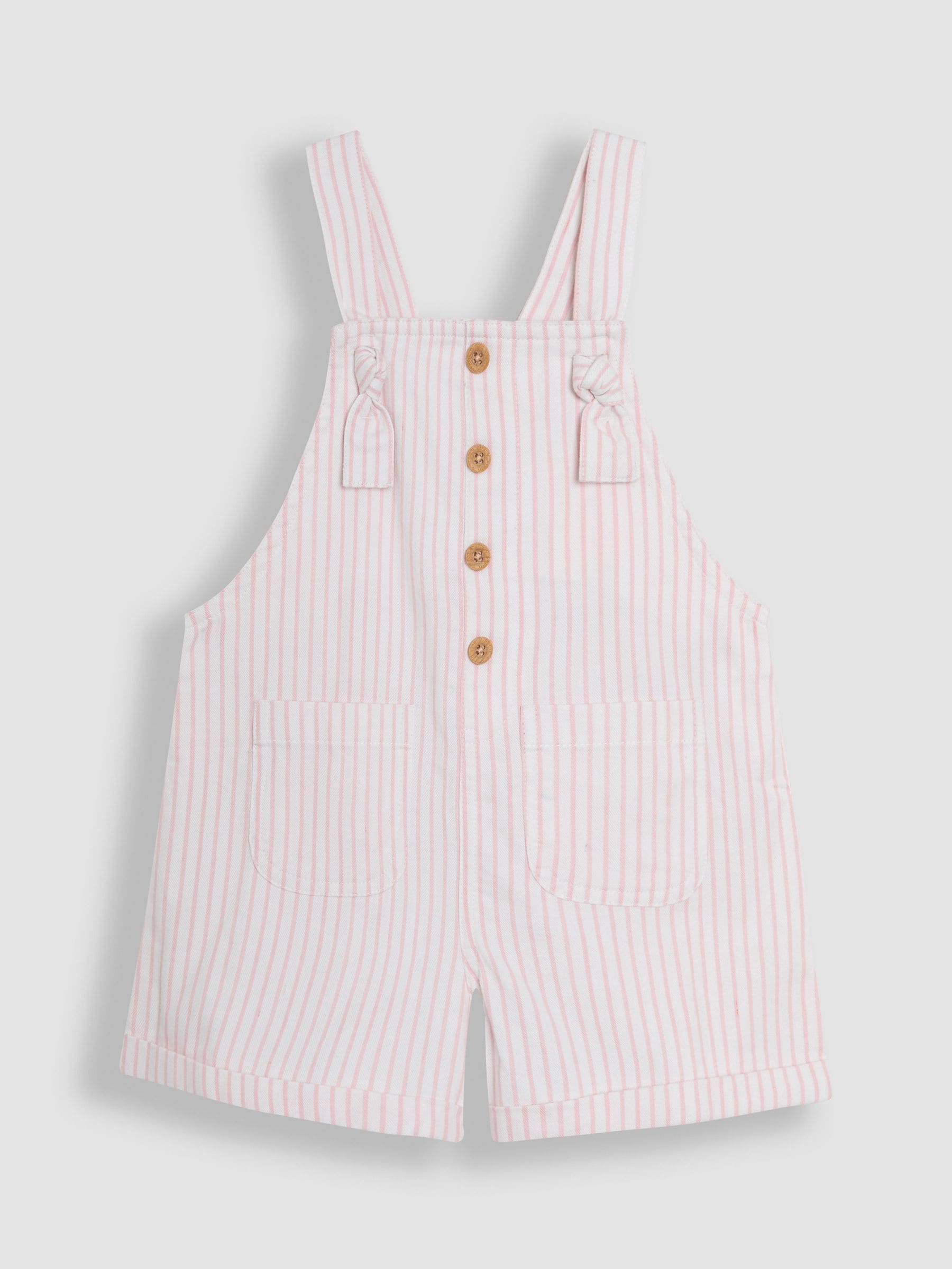 JoJo Maman Bébé - Gestreepte tuinbroek