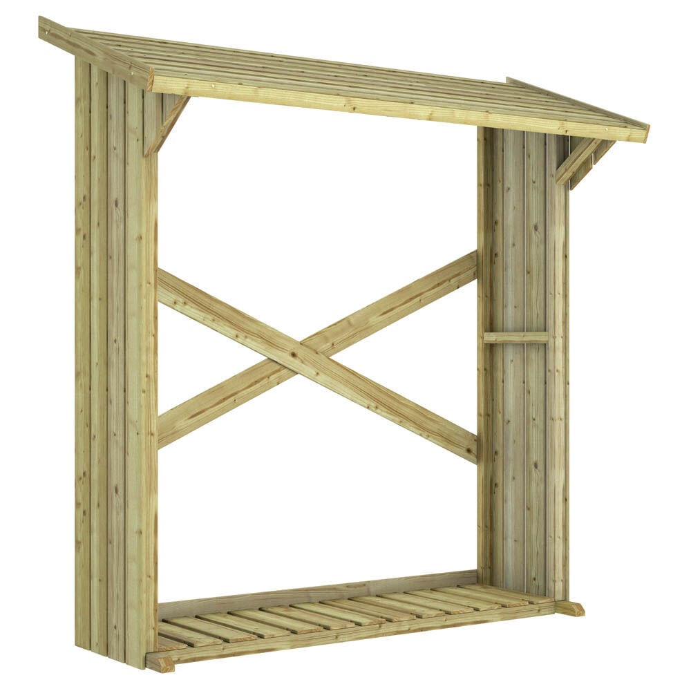 Outdoor Life Products Wenen - Haardhoutberging - Groen