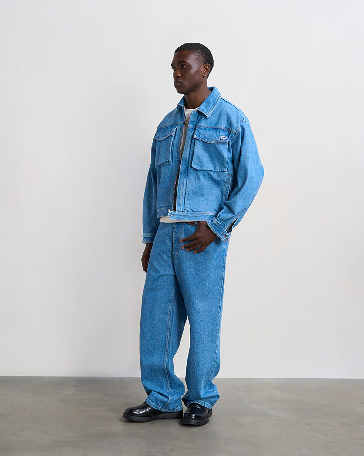 Denim Pants Washed Indigo
