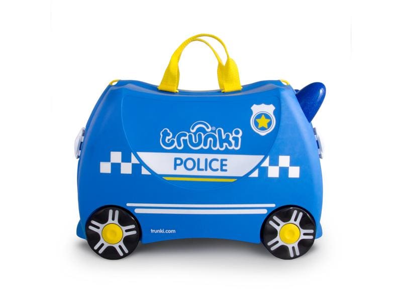 Trunki Reisetrolley Polizei Blau Reisekoffer für Kinder