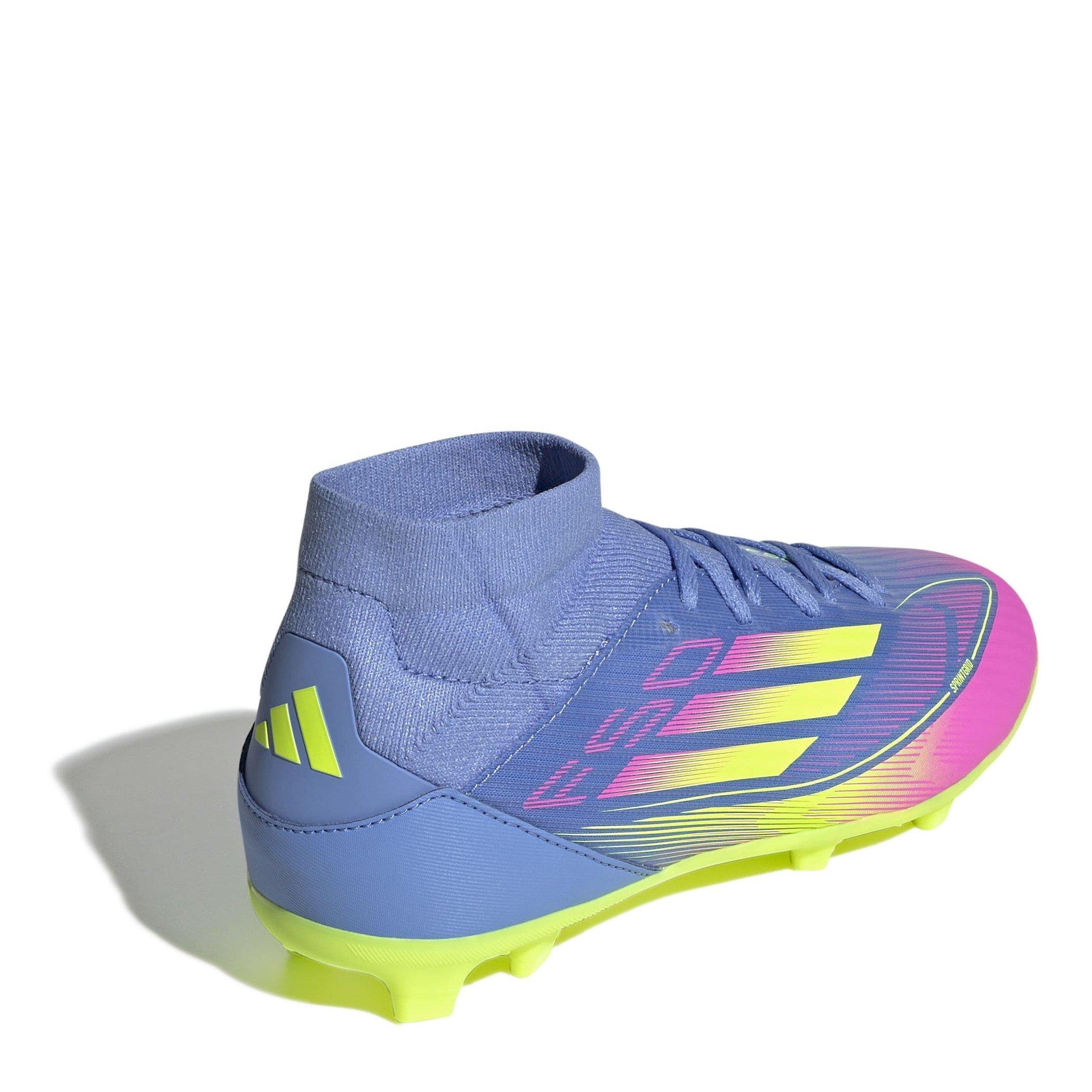 adidas F50 League Mid Childrens Firm Ground Football Boots