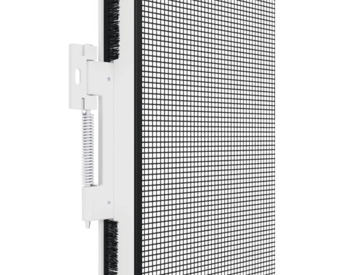Insectenhor aluminium deur 1 wit 100x210 cm