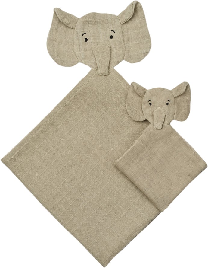 Liewood Alya Elephant Cuddle Cloth Set Mist Mist
