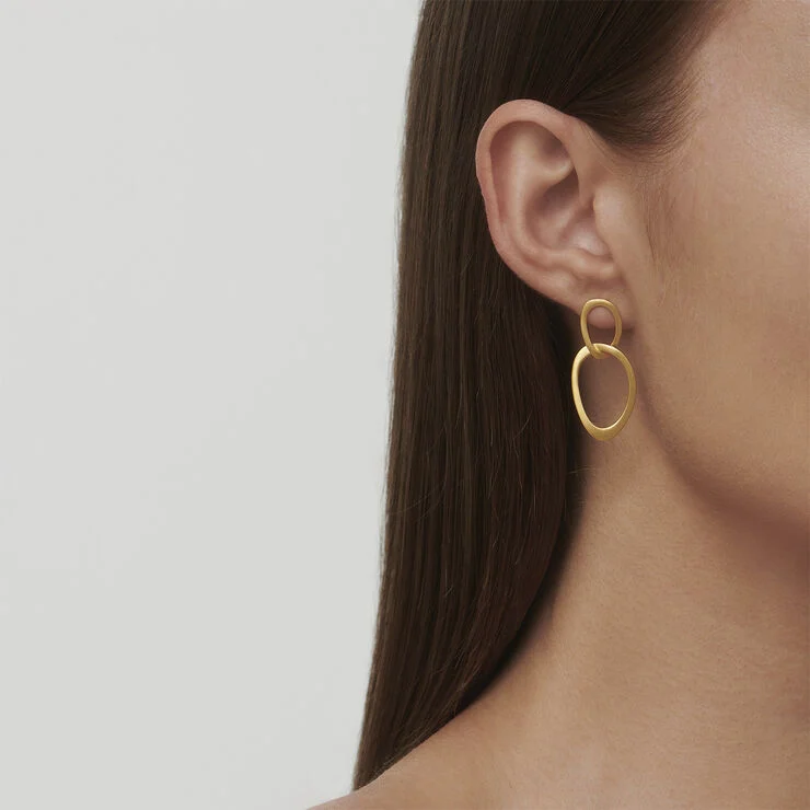 Julie Sandlau Ava Earrings Guld