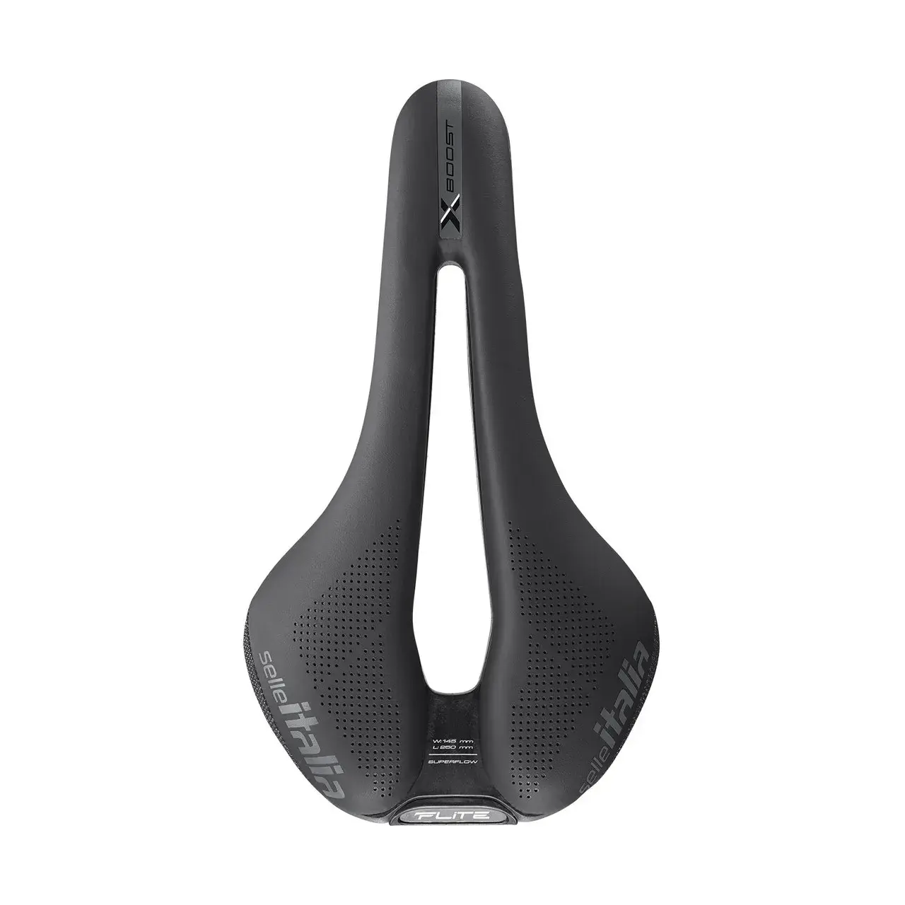 Selle Italia FLITE Boost X-Cross TI 316 Superflow L3 Zwart