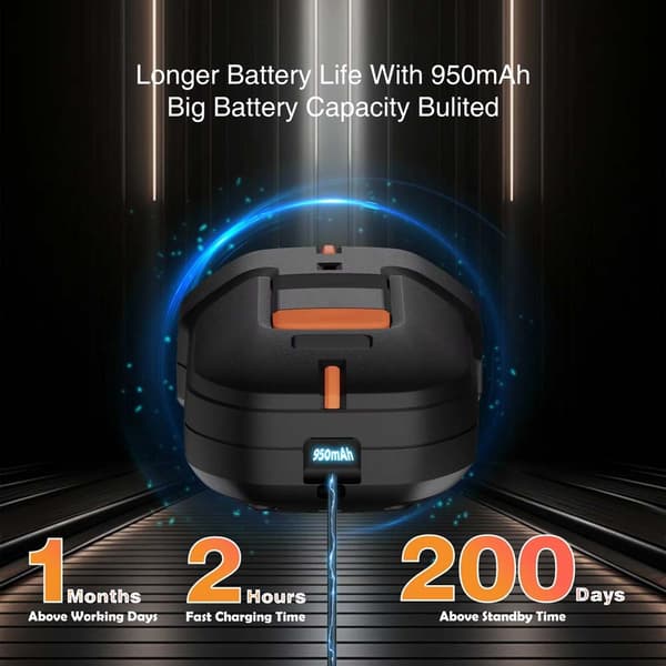 INF Ultralyd Hundetrener med Lang Batterilevetid og Dobbel Belysning - Effektiv Trening for Hunder