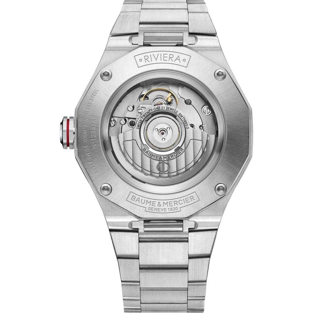 Baume et Mercier Riviera 10658 Automatik GMT Ø 42mm