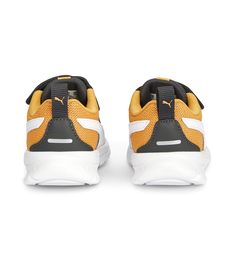 Puma Evolve Run Mesh AC preto, laranja