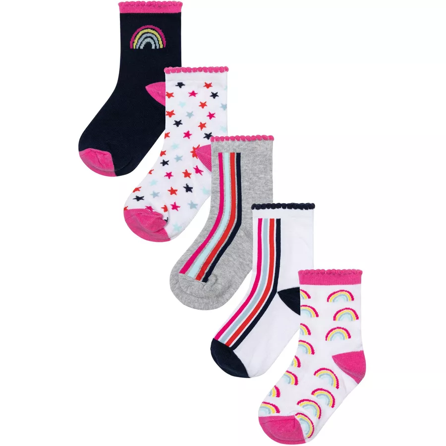MINOTI 5er-Pack Socken Dunkelblau