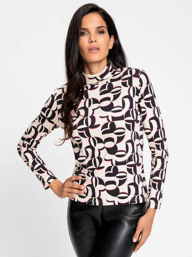 heine Langarmshirt »Rollkragen-Shirt«, 1 Stk.