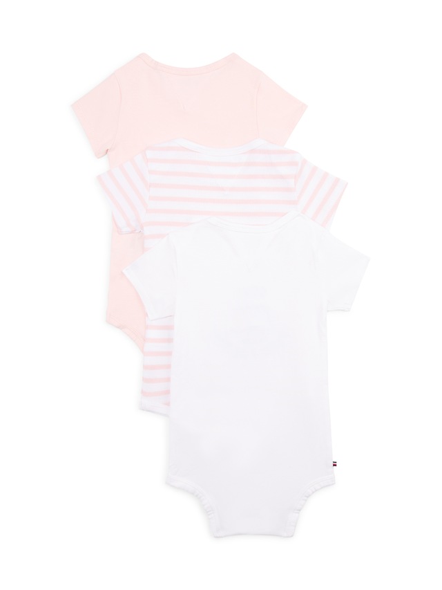 Tommy Hilfiger Kurzarmbody »3 PACK BODY SS GIFTBOX«, 3 Stk. aus weicher Baumwollmischung