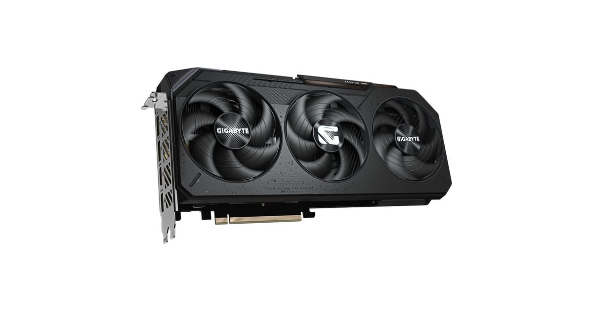 GIGABYTERadeon RX 9070 GAMING OC 16G grafische kaart  (Zwart, 2x DisplayPort, 2x HDMI, RDNA4)