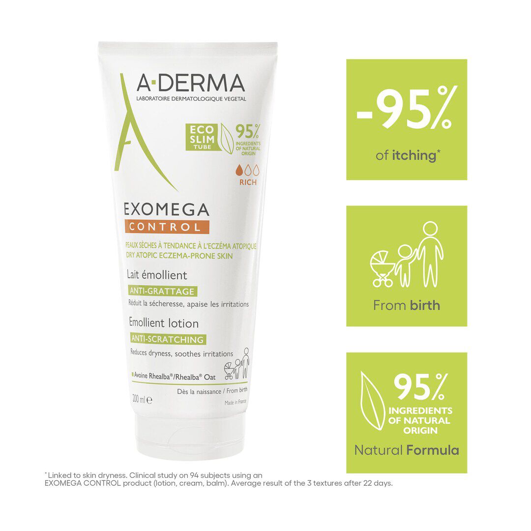 Exomega Control - Loção Emoliente - 400ml