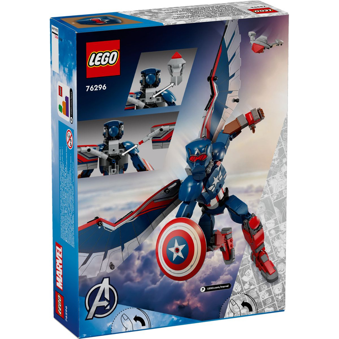 LEGO® Marvel Super Heroes 76296 - New Captain America Baufigur