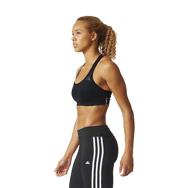 adidas 3-Stripes Racerback High Support Sports BH Dame