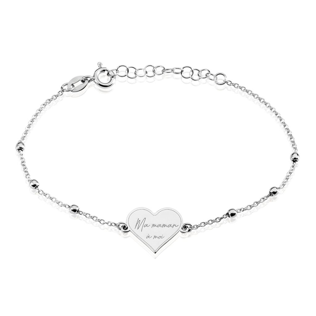 Bracelet Argent Blanc Valenrien