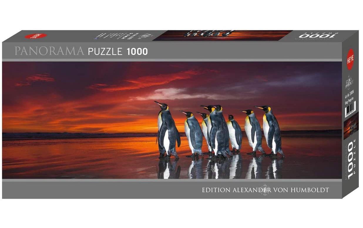 Puzzle King Penguins PanoramaPuzzle mit 1000 Teilen