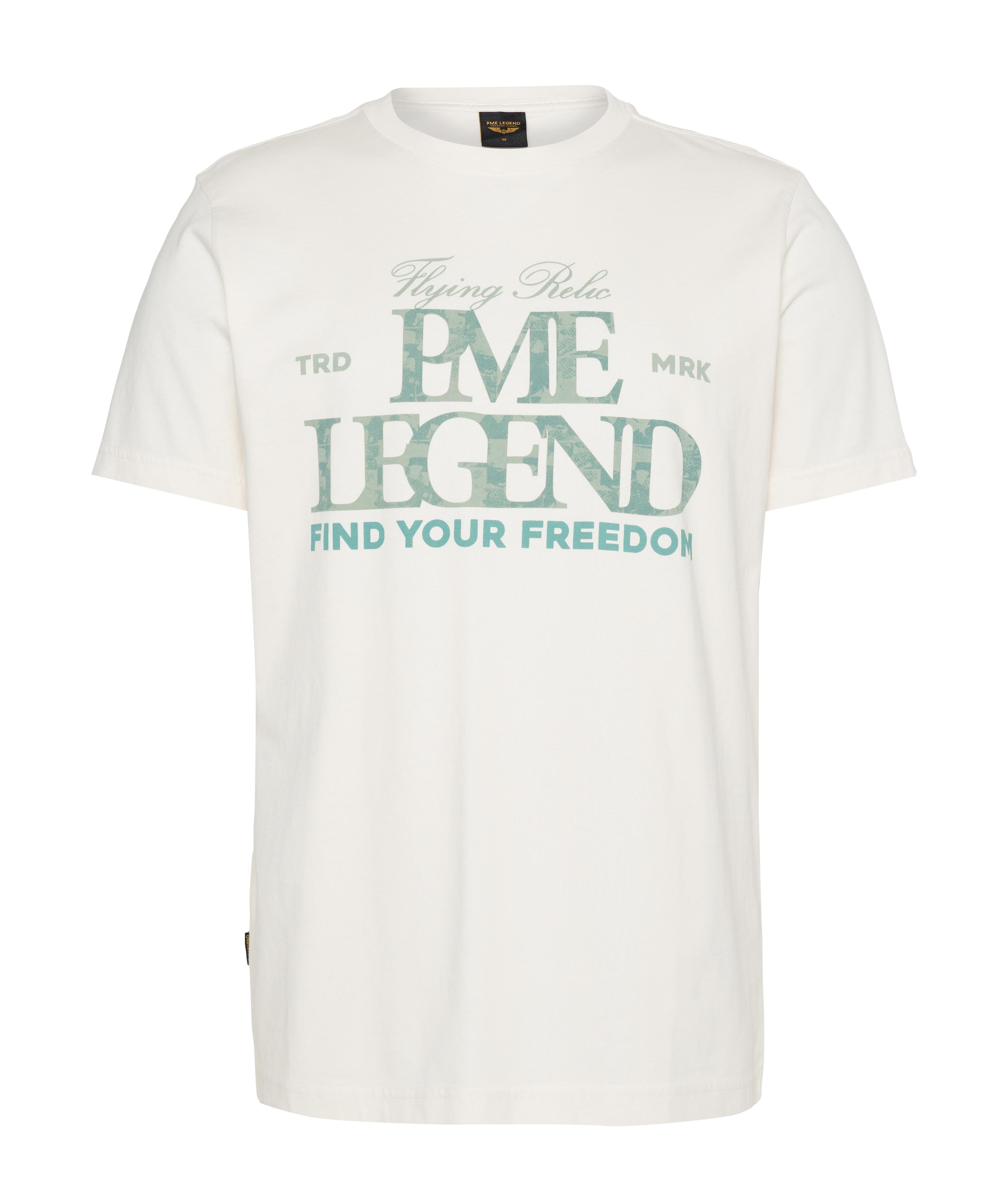 PME Legend Heren T-shirt ecru
