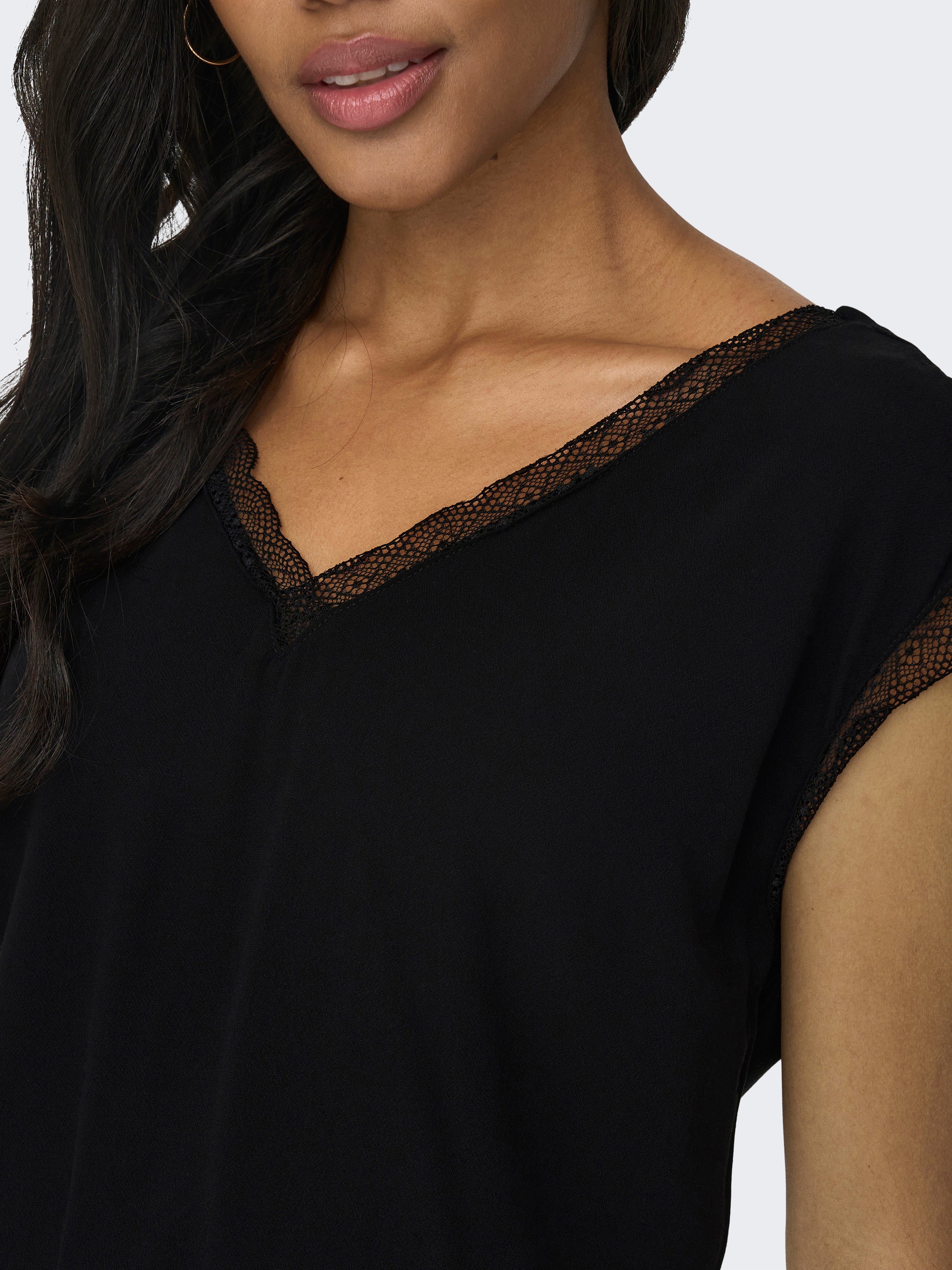 ONLJASMINA Top Black