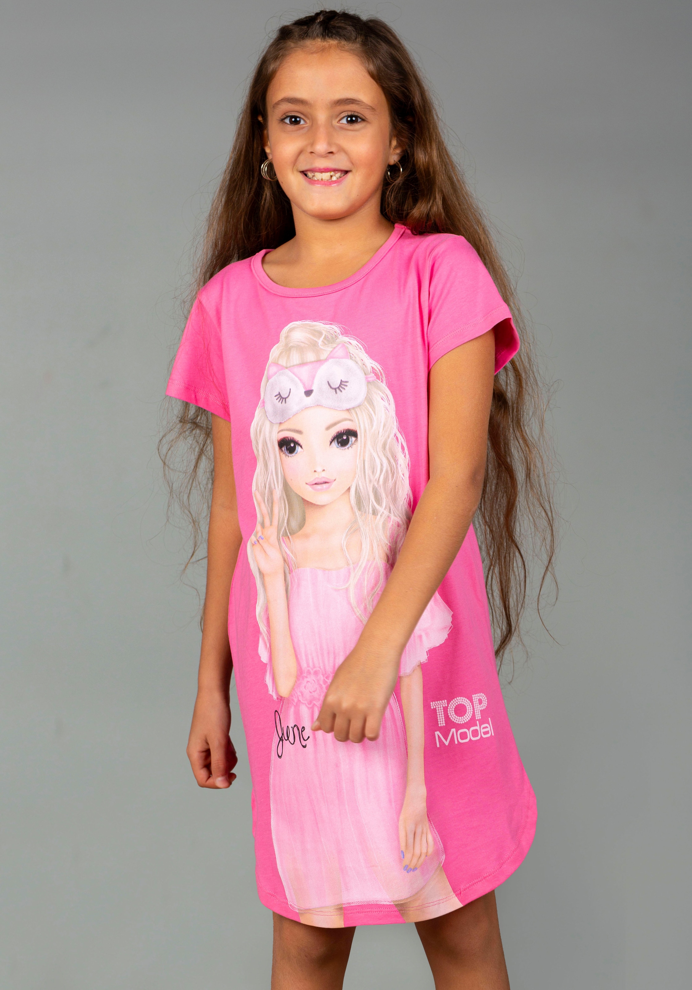 TOPModel Nachthemd mit TOP Model Druck