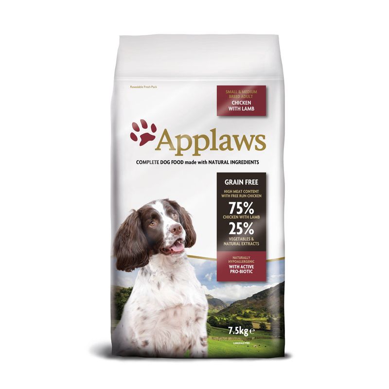 Applaws Adult Small & Medium Breed, poulet & agneau