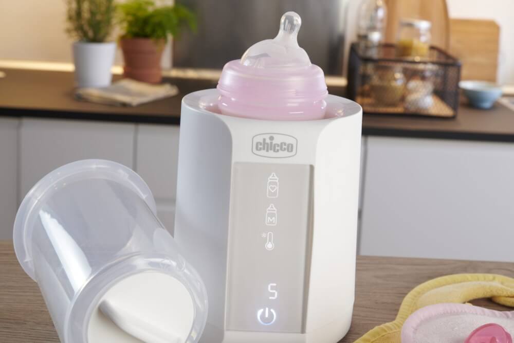 Fläschchenwärmer mit Sterilisiergerät