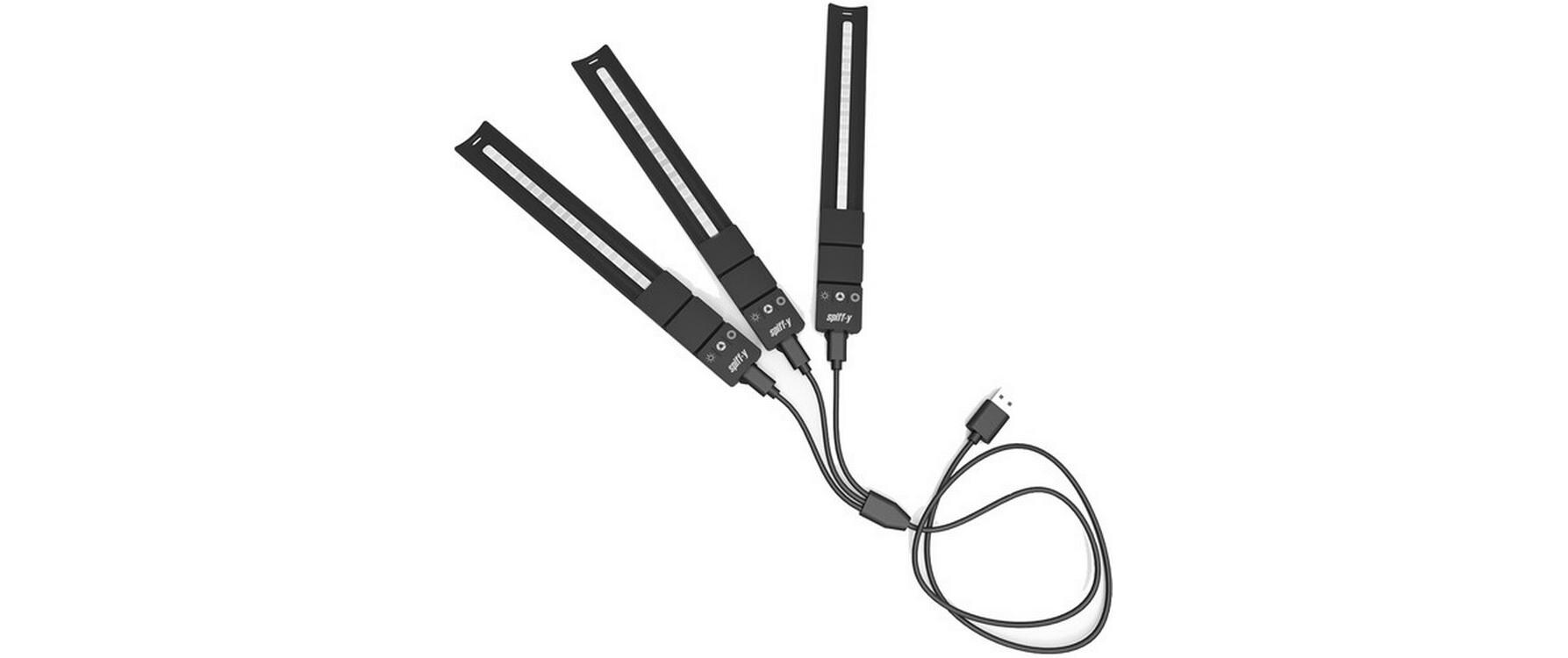 Kabel Spekular Charging for ThreeLaden Sie drei KYU-6 Light Wraps gleichzeitig zusammen auf