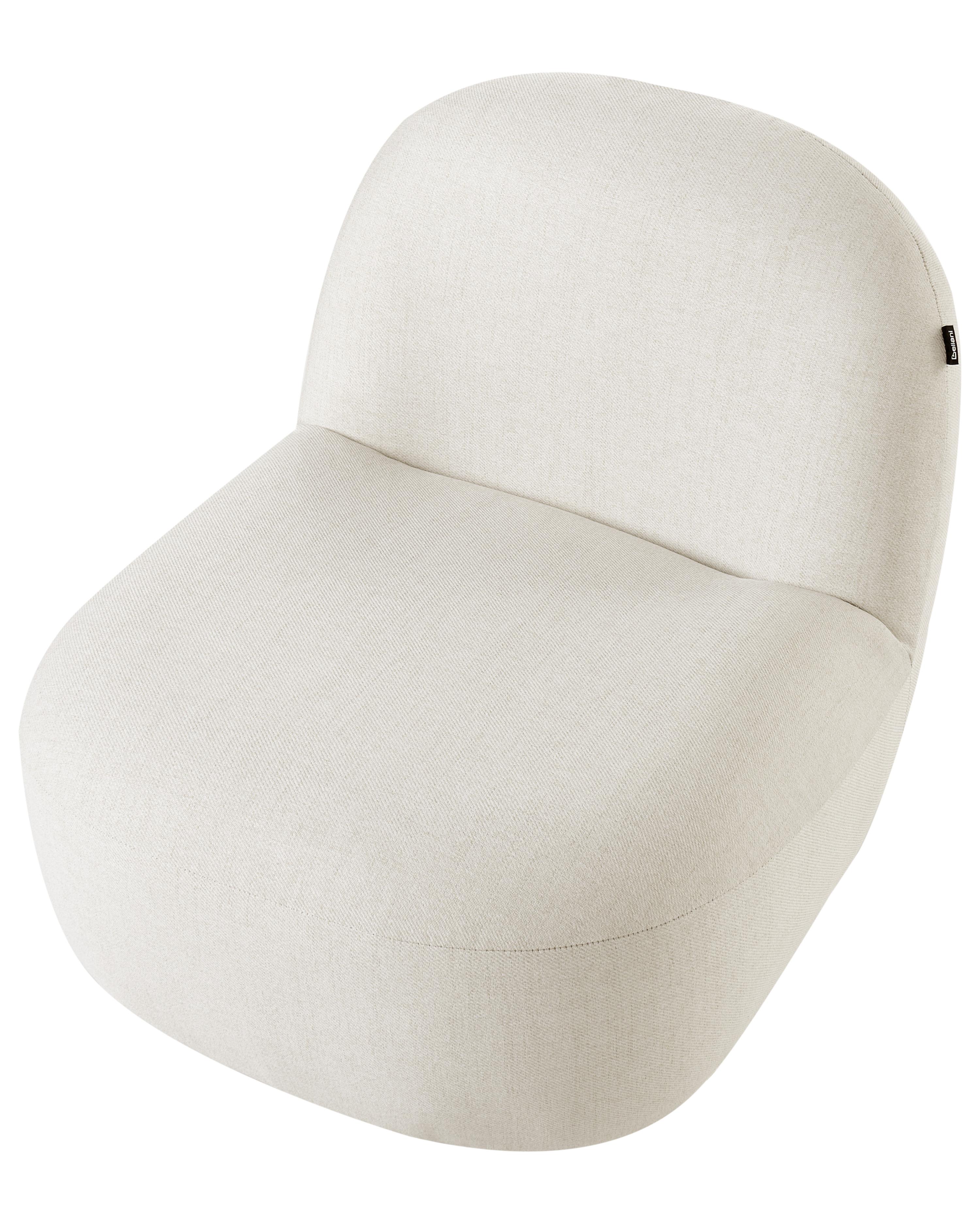 Fauteuil LOVBERG Stof Gebroken wit