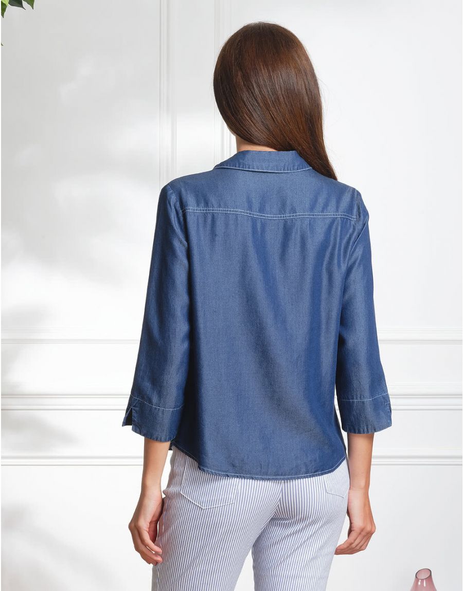 Chemise bleu jean