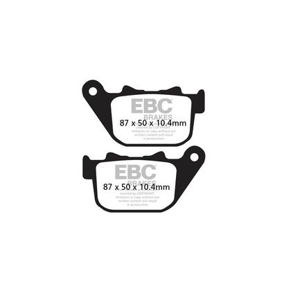 Plaquettes de freins EBC Sinter Métal Fritté arrière