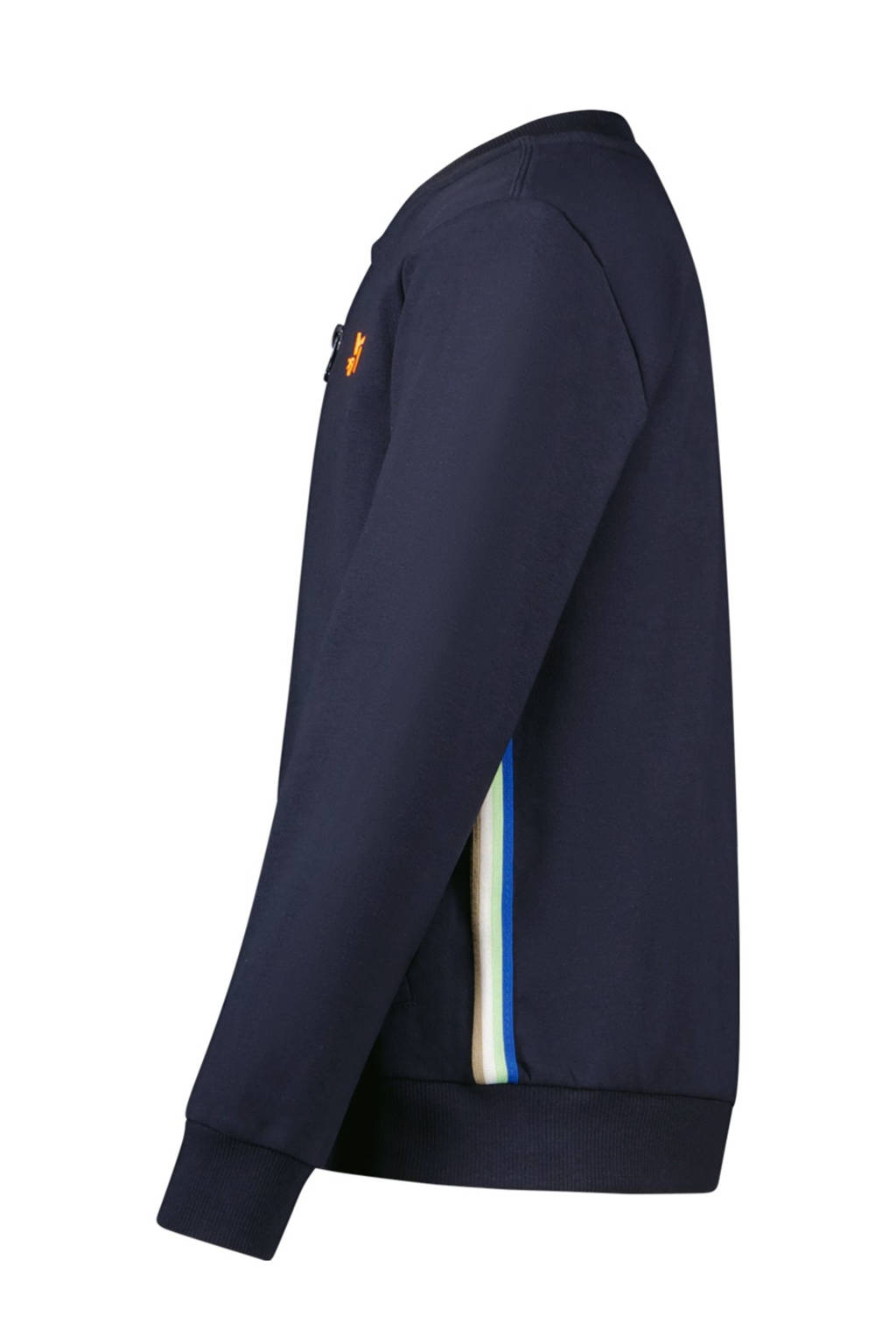 TYGO & vito sweatvest donkerblauw