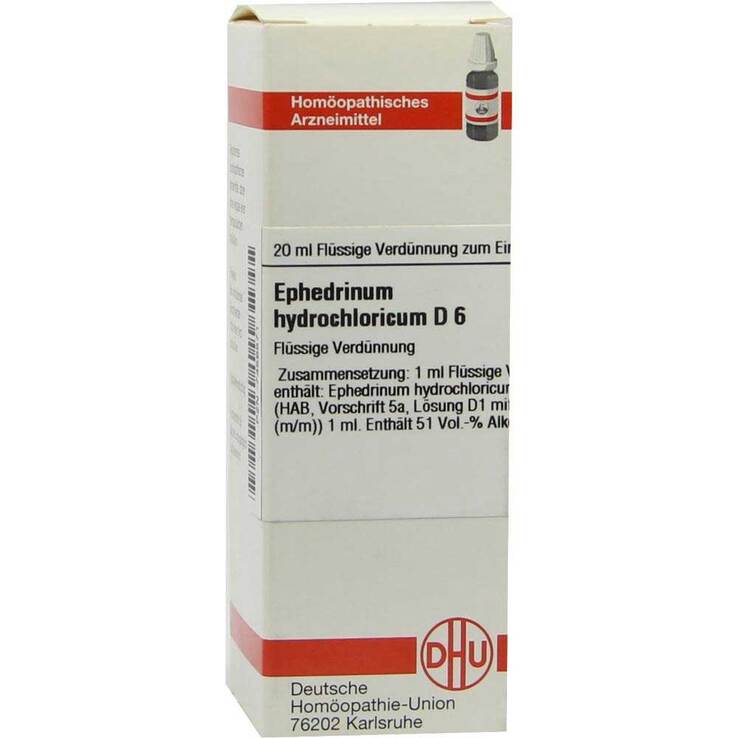 DHU Ephedrinum hydrochloricum D 6 Dilution, 20 ml
