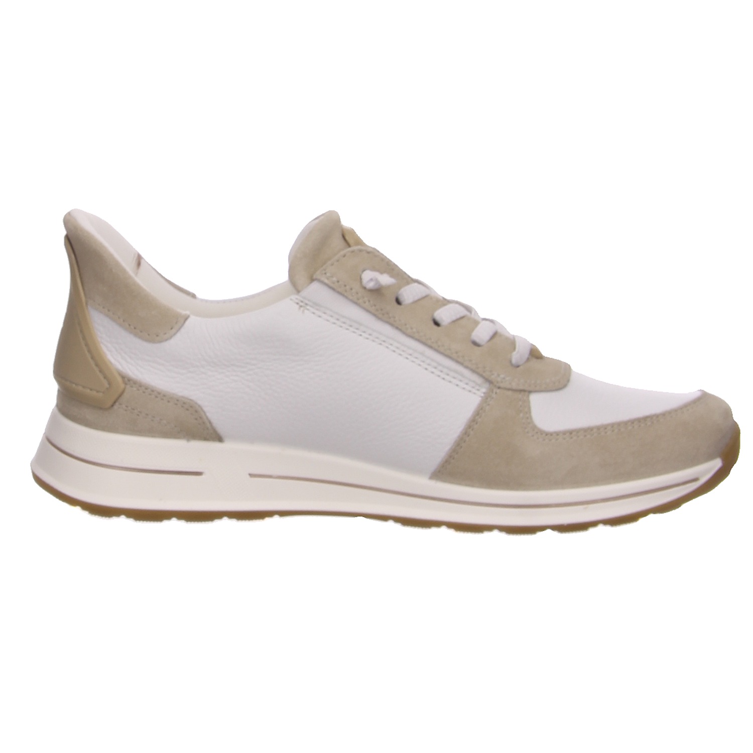 Ara Shoes Sneaker weiß/beige weiss/weiss kombi