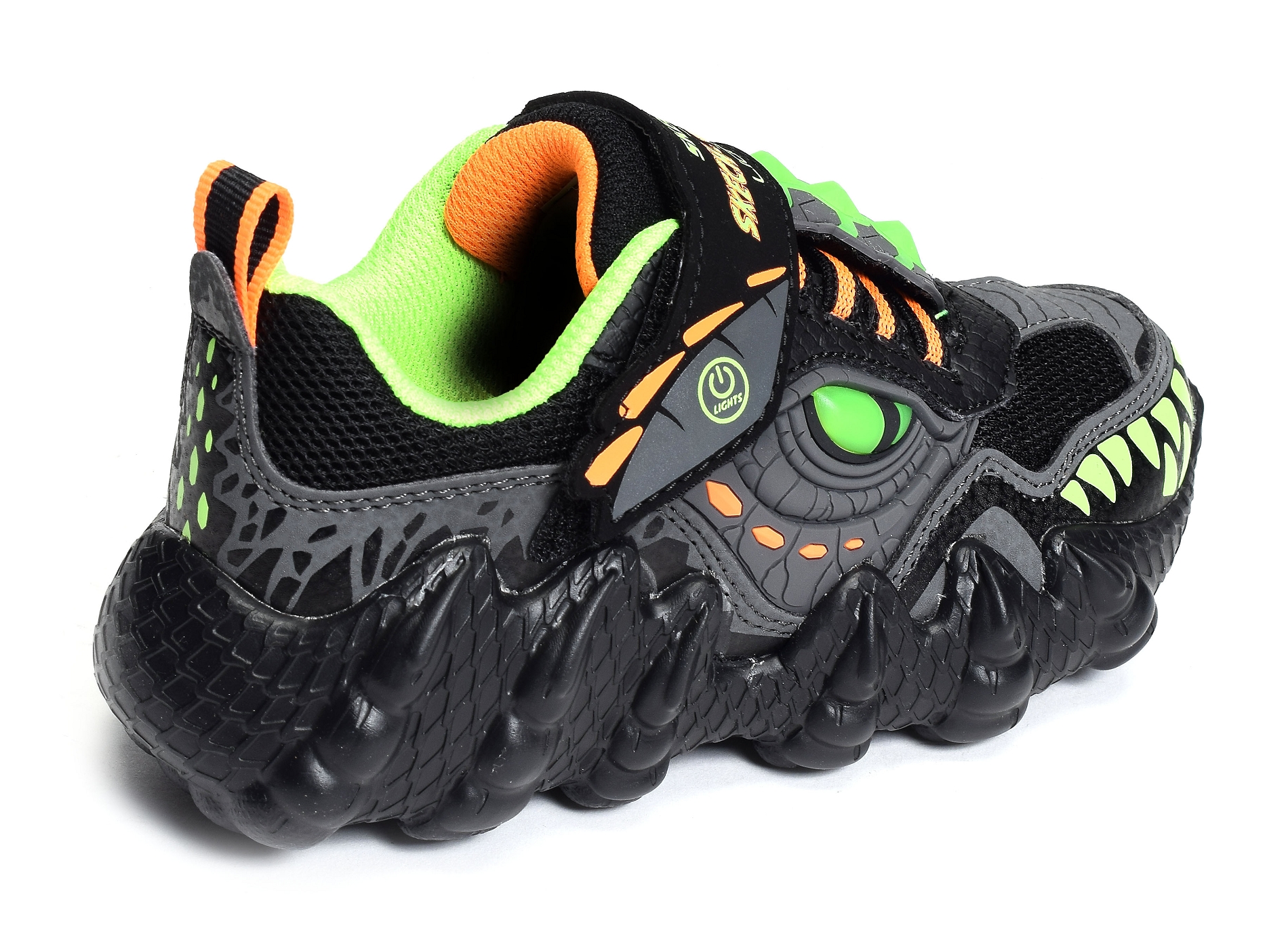 Skech osaurus lights noir vert