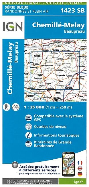 IGN - 1423 SB CHEMILLE 1 25 000