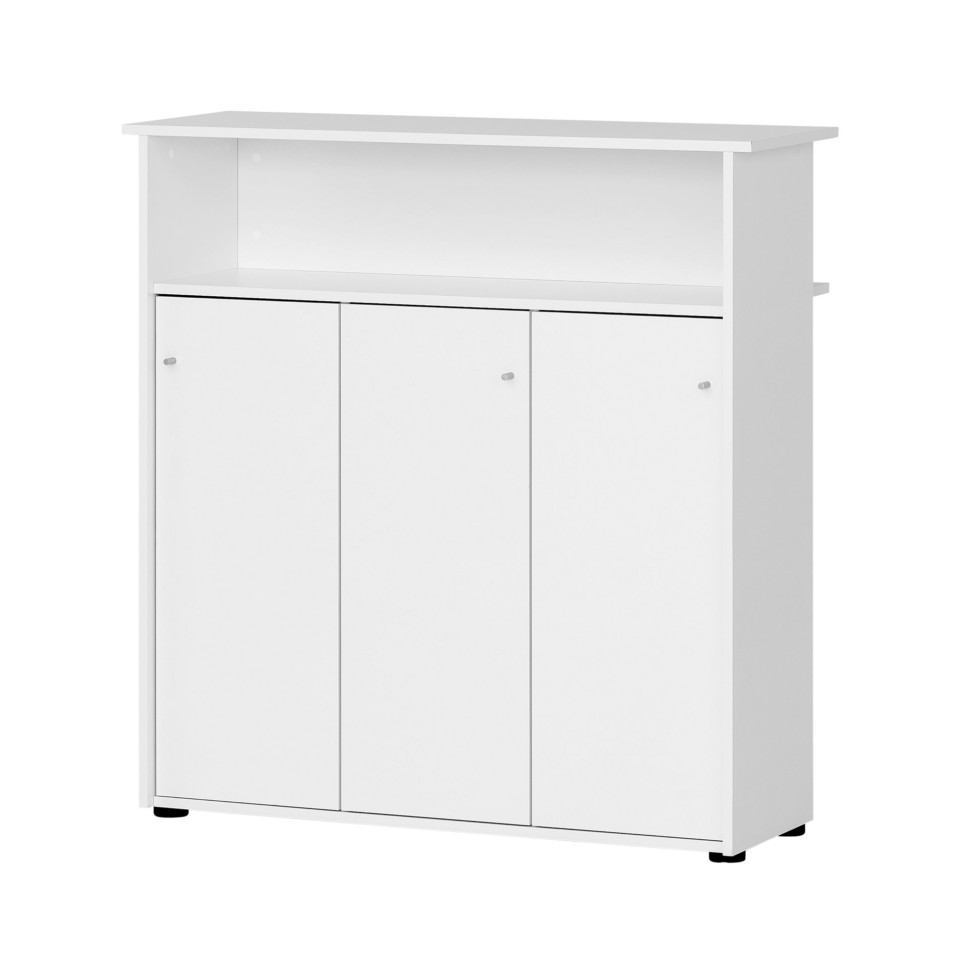 Empfangstresen - weiß matt - 107 cm
