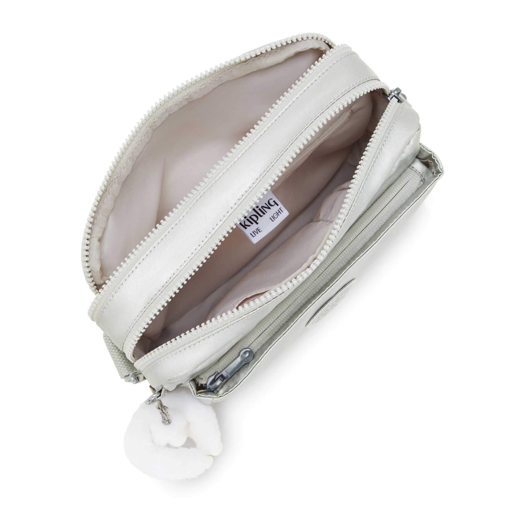 ABANU M Sac à bandoulière réglable polyvalent de taille moyenne  - New Bright Metallic